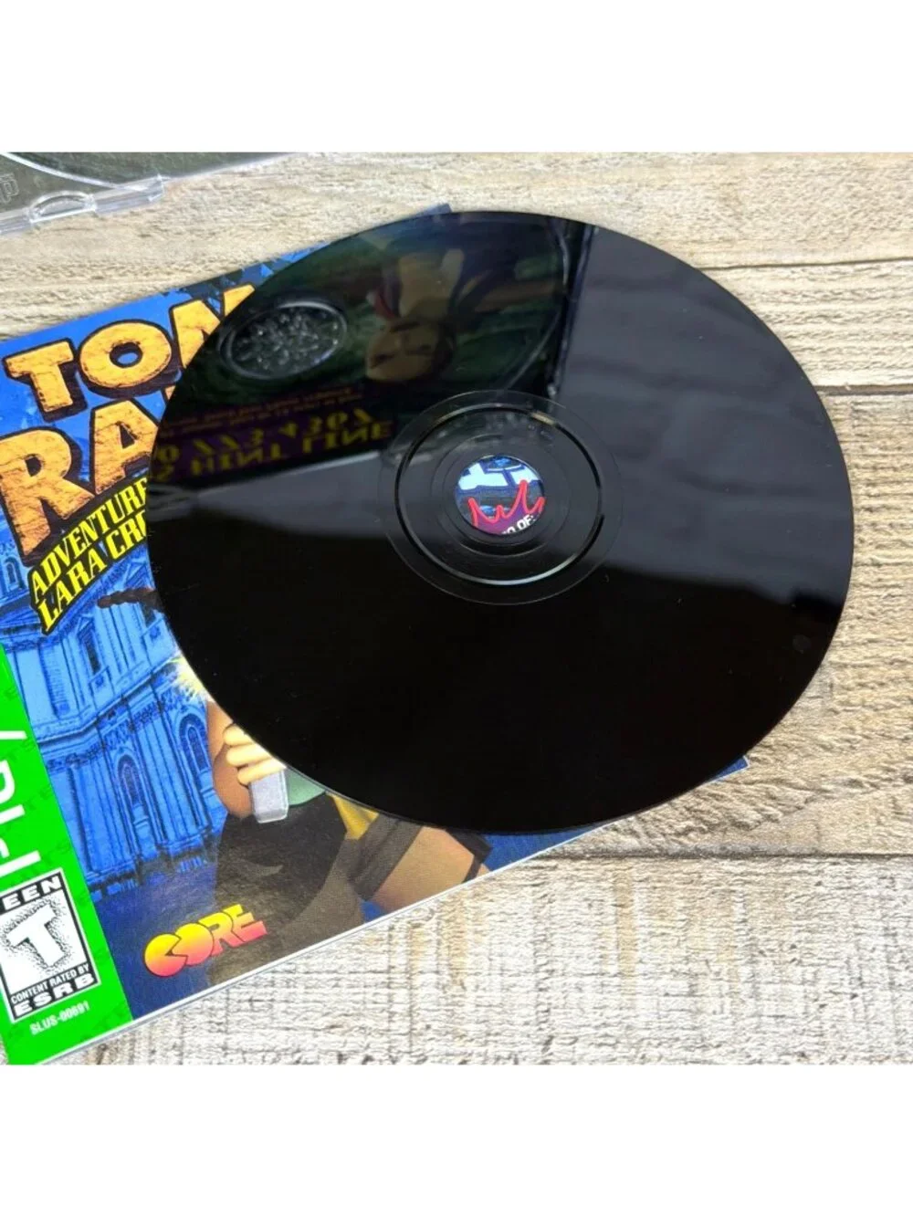 Vintage Tomb Raider III Adventure Lara Croft PlayStation PS1 Video Manual Tested